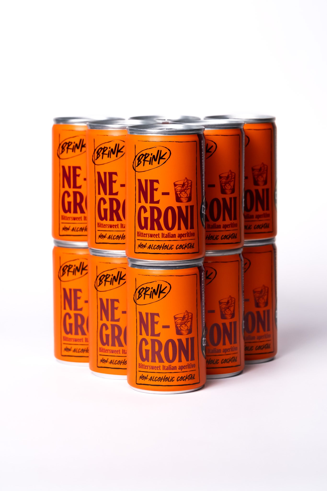 Non-alcoholic Brink Negroni